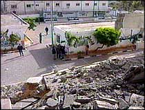 Bulldosere jevnet flere palestinske hus med jorden. (Foto: EBU)